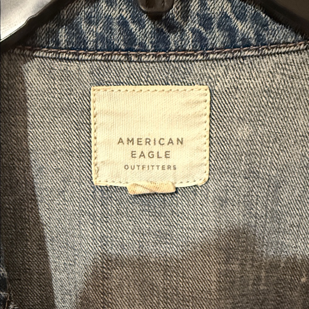 American Eagle Studded Denim Jacket - Picture 5 of 7